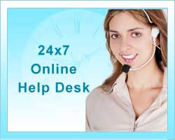 24x7 Online Help Desk