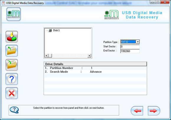 USB device data rescue software restores lost documents from MMC card pen drive 