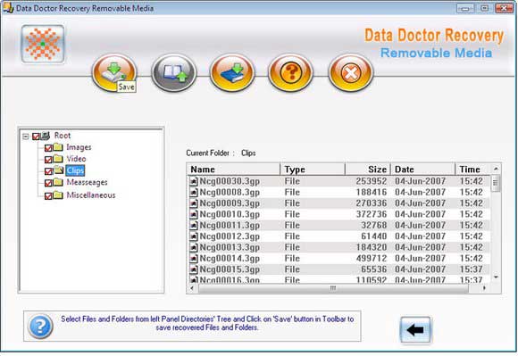 Screenshot of Digital USB Media Recovery Tool