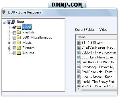 Zune Data Recovery Software